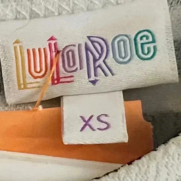 LuLaRoe XS Black/White Striped Mini Dress Women's Casual Above Knee - Picture 4 of 4